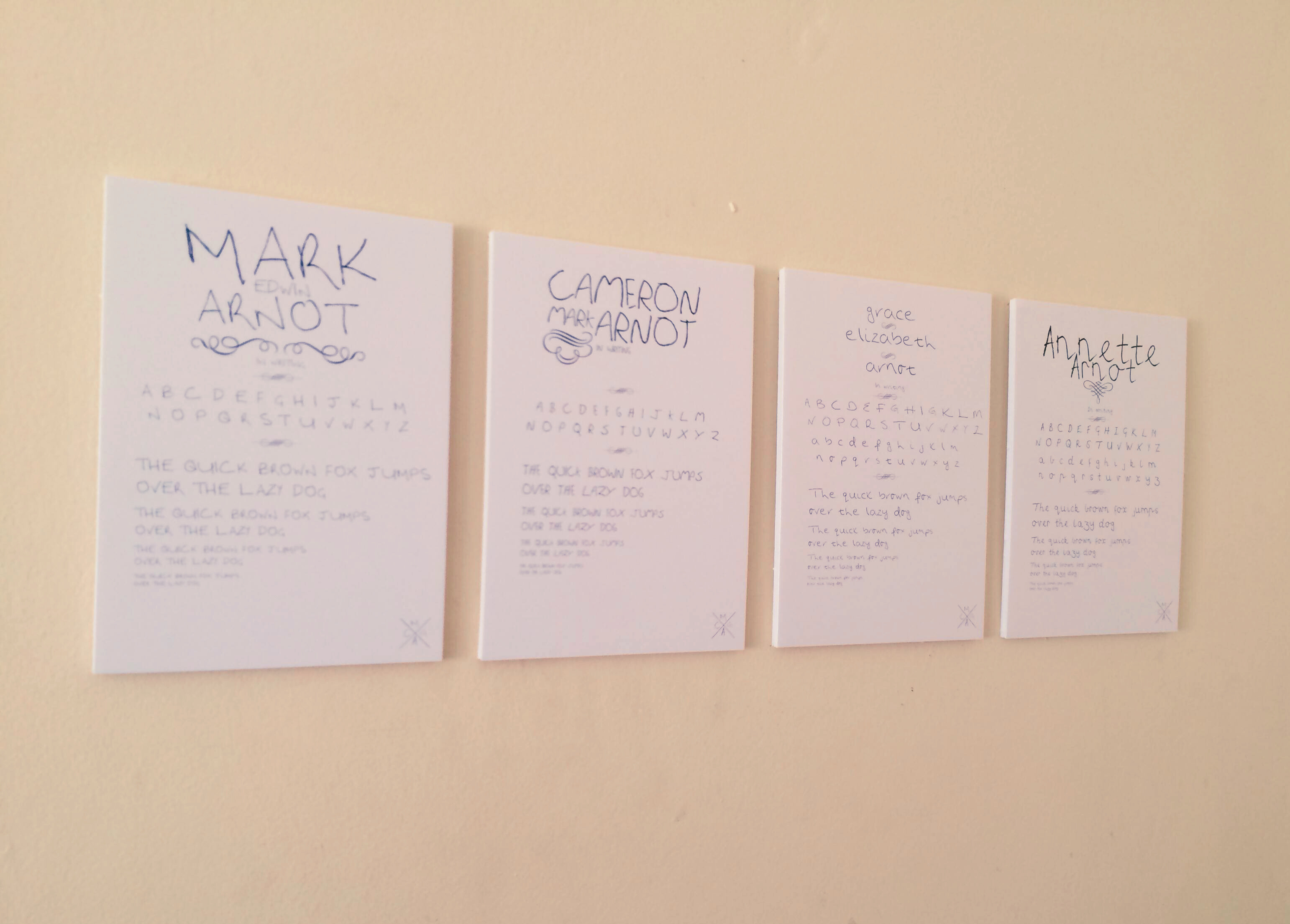 Family Font Project Thumbnail