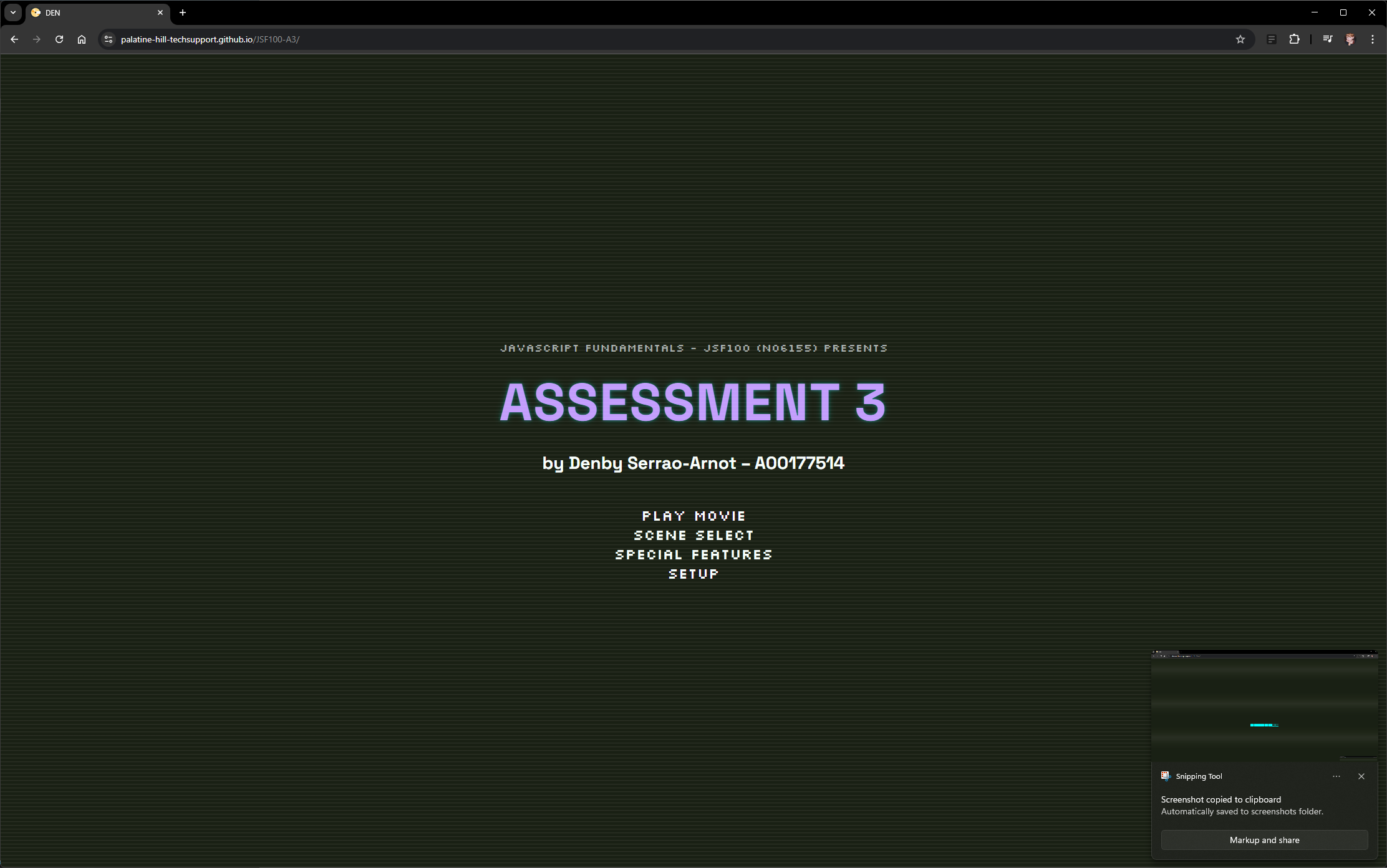DEN Menu Thumbnail