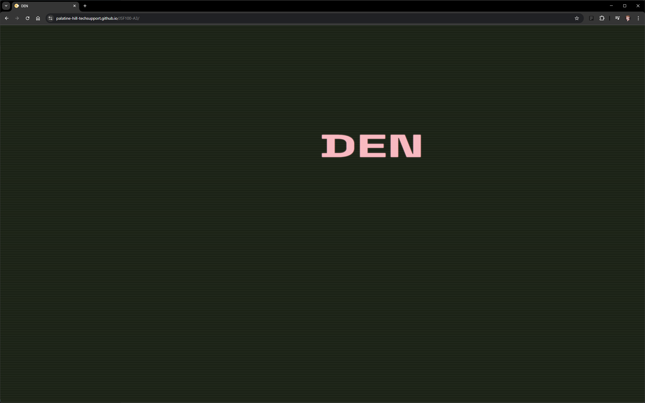 DEN Menu Preview
